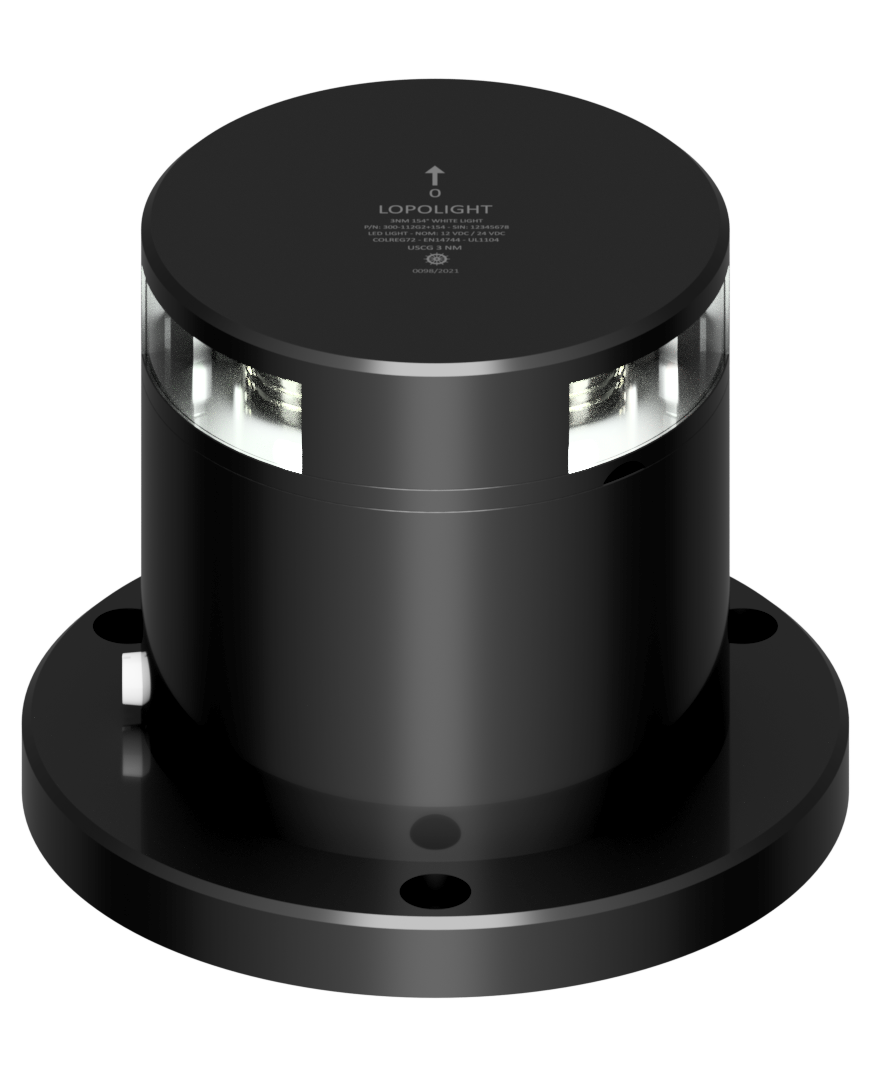 3nm 154° White, dimmable, Ice-Class, Black 3nm 154° White, dimmable, Ice-Class, Black